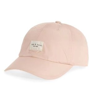 Rag & Bone Soft Pink Nude Addison Baseball Cap